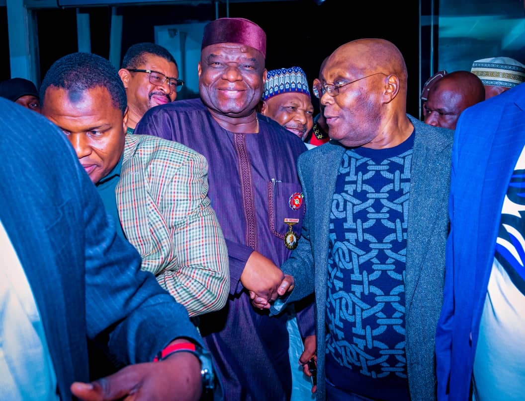 Atiku returns from UK trip