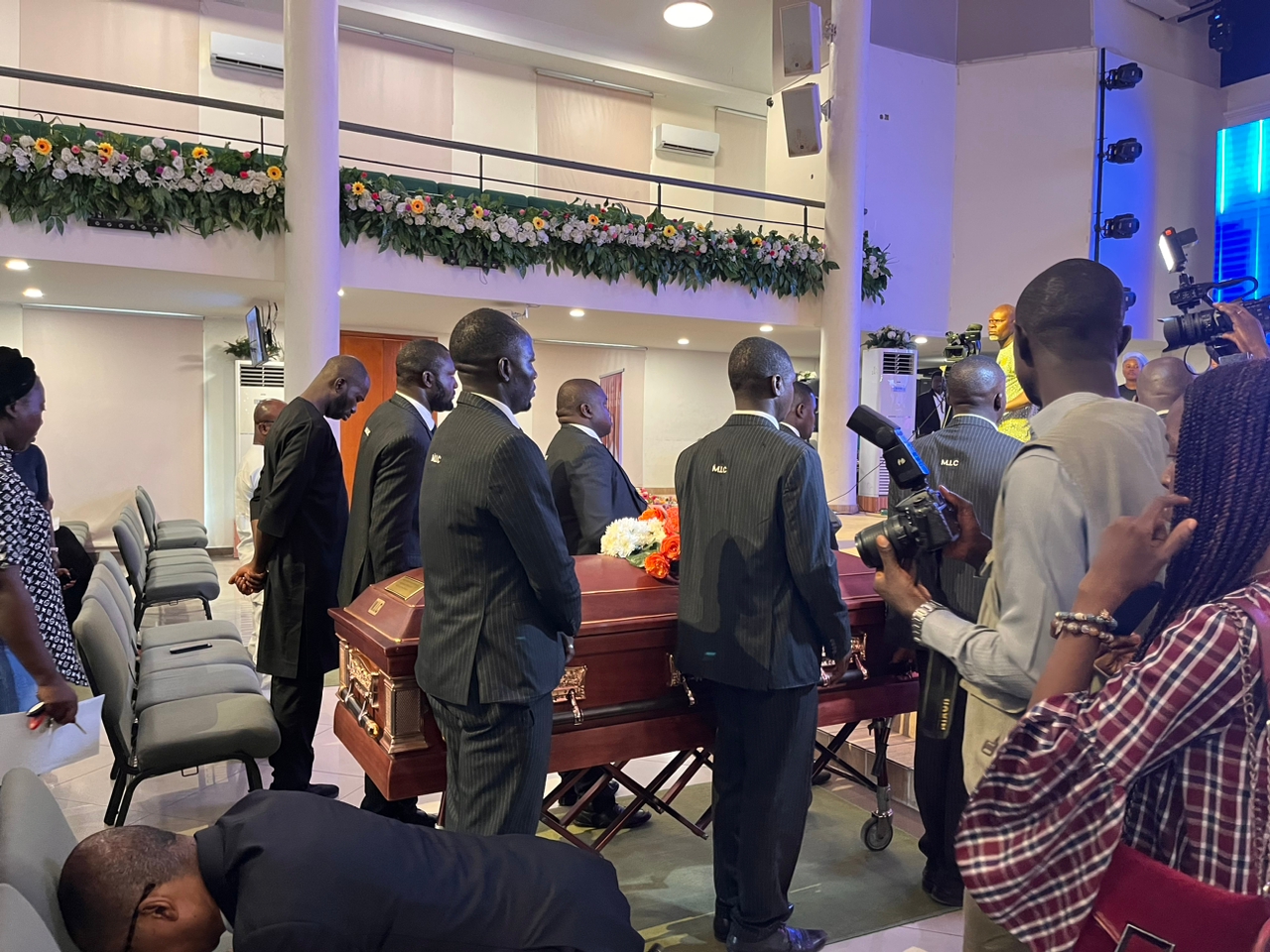 VIDEOS: Funeral service of Lawyer gunned down on Christmas Day