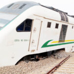 Kaduna-Abuja bound train that derailed along Kubwa Abuja
