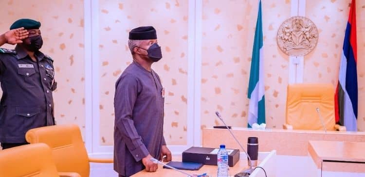 Osinbajo chairs FEC Meeting as APC Presidential Rally holds in Ogun