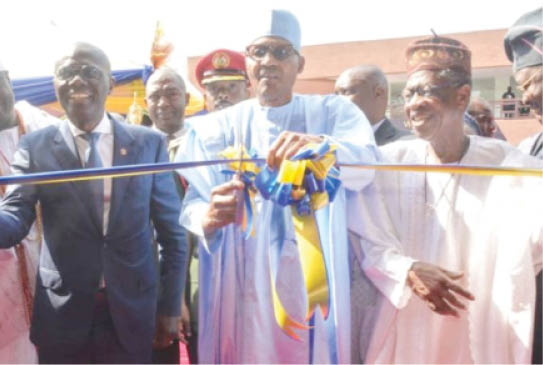 President Buhari inaugurates JK Randle Centre for Yoruba Culture and History