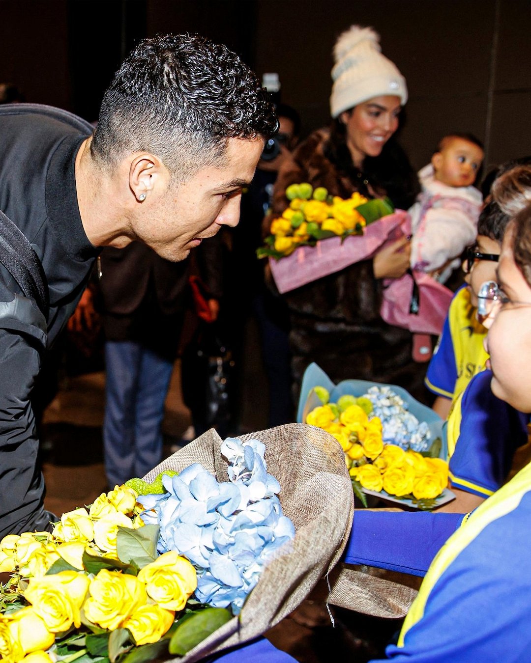 Photos Moment Ronaldo Landed In Saudi Arabia For Al Nassr Deal Daily