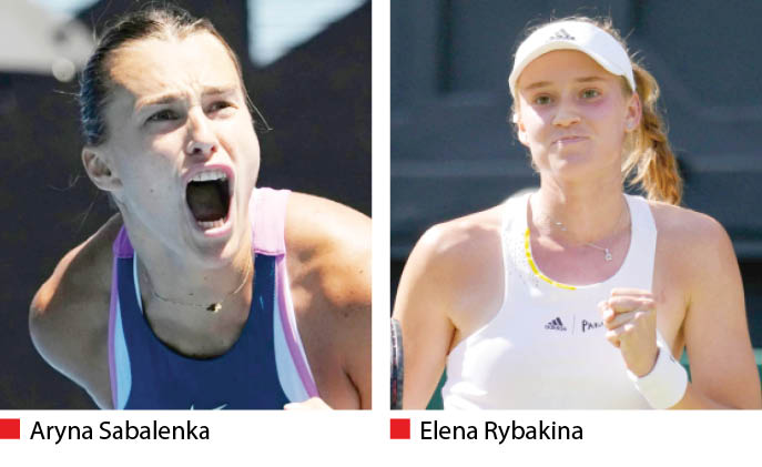 Sabalenka faces Rybakina in Australian Open final