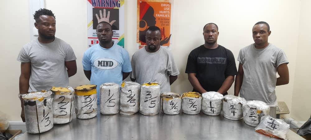 NDLEA busts trans-border cartel, arrests 5 kingpins