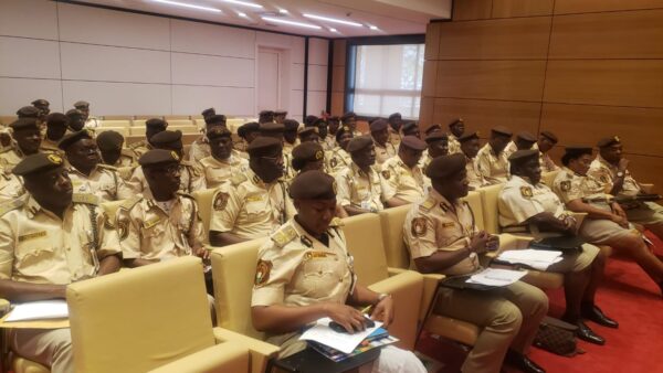 A cross section of top Immigration officers at the retreat