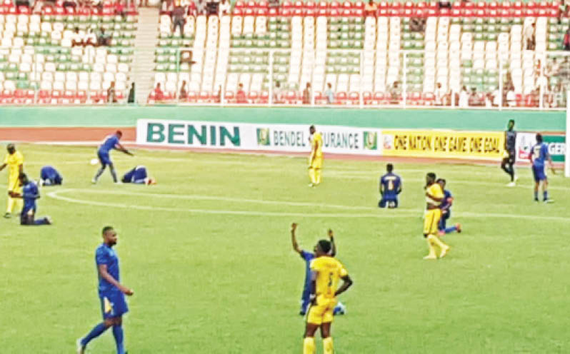 Gombe Utd hold Bendel Insurance as Abia Warriors wallop Dakkada