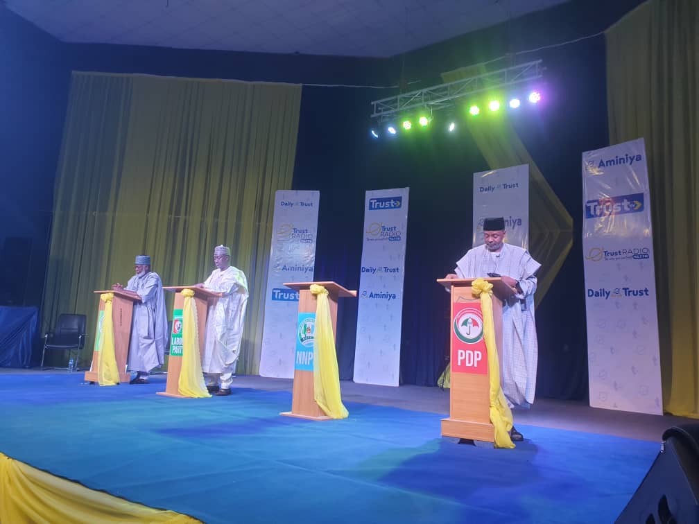 PHOTOS: Media Trust Debate for Kano guber candidates begins