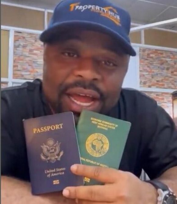 Nollywood actor turns US citizen says, ‘I’m not returning to Nigeria’