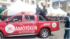 Amotekun arrests 3 specialise in looting at construction sites