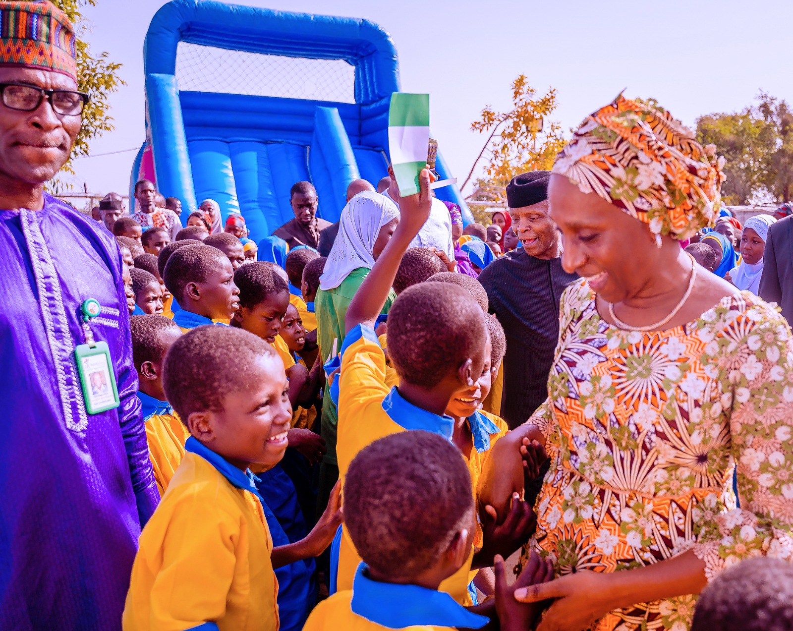 osinbajo-marks-66th-birthday-in-borno-with-insurgency-orphans-who-call