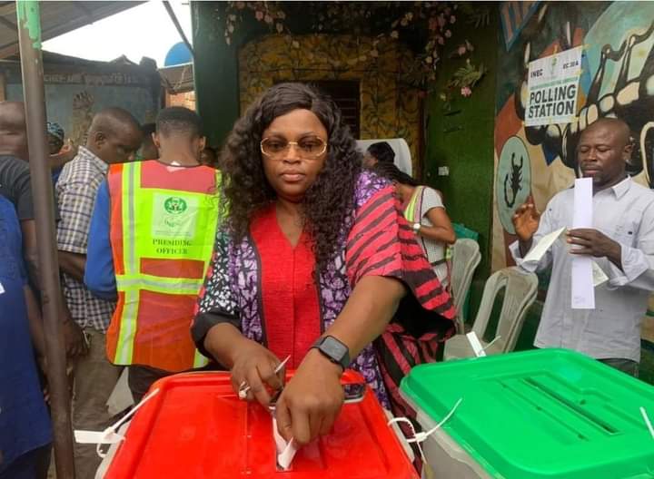 Lagos: Jandor’s running mate, Funke Akindele, loses polling unit