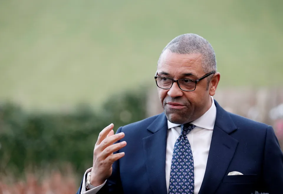 UK Foreign Secretary, James Cleverly