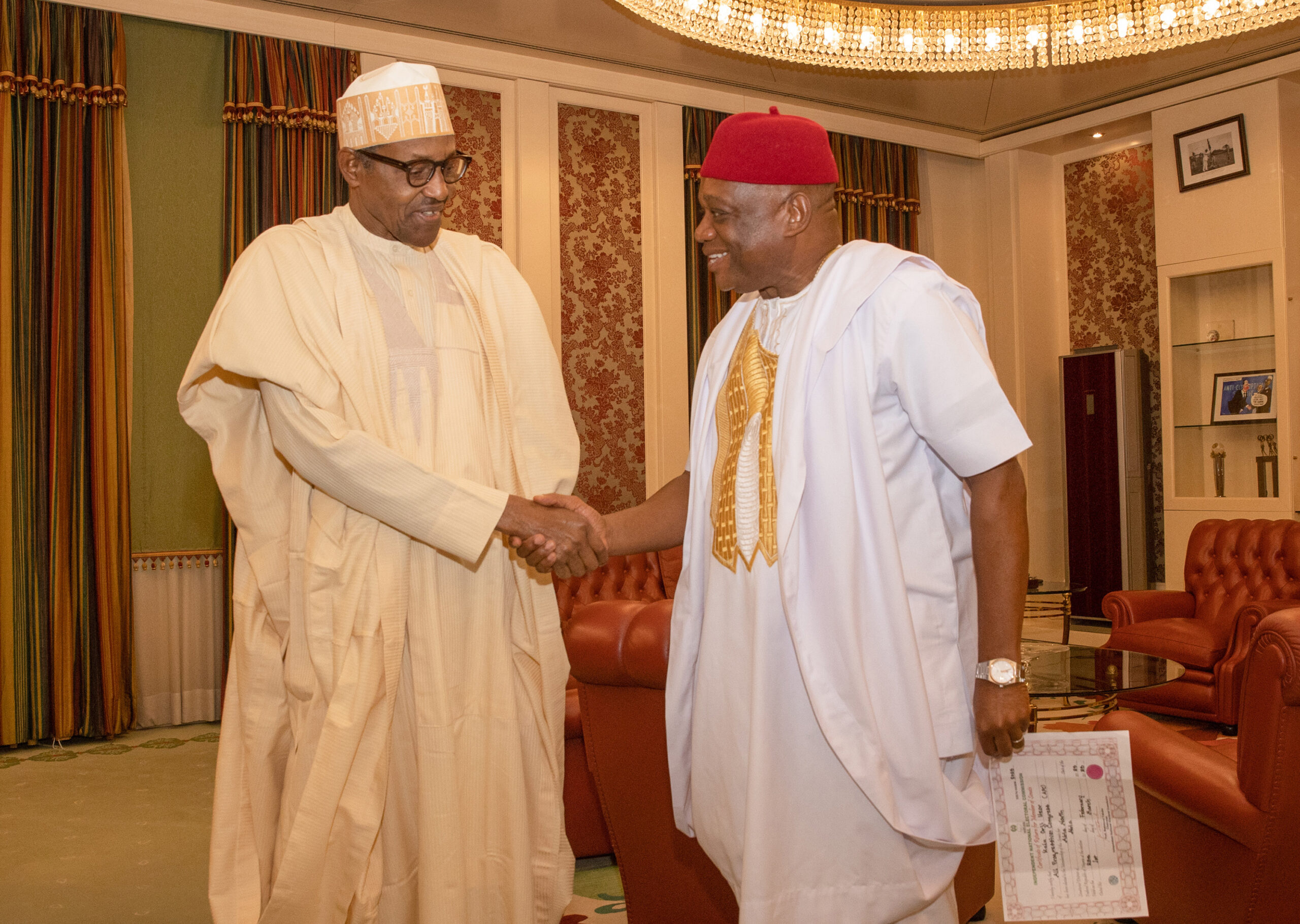 Kalu to Buhari: Take APC’s BoT chair after office