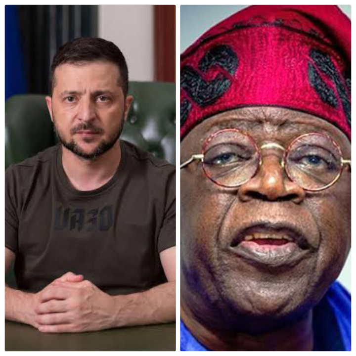 Zelensky congratulates Tinubu, invites him over Ukraine crisis