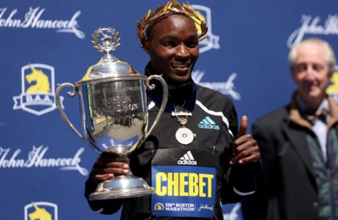 Kenya’s Chebet retain Boston Marathon title