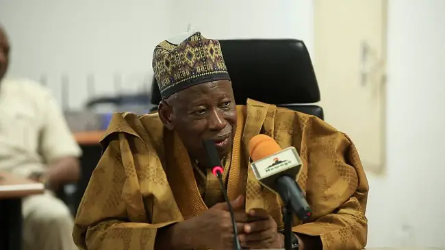 Four ex-presidential candidates visit Ganduje, beg for appointments