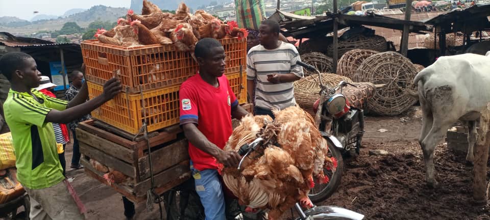 PHOTOS: Muslims travel, Abuja butchers in brisk business ahead of Eid-el-Fitr