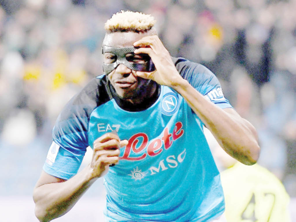 Serie A: Despite club troubles, Osimhen scores to lift Napoli