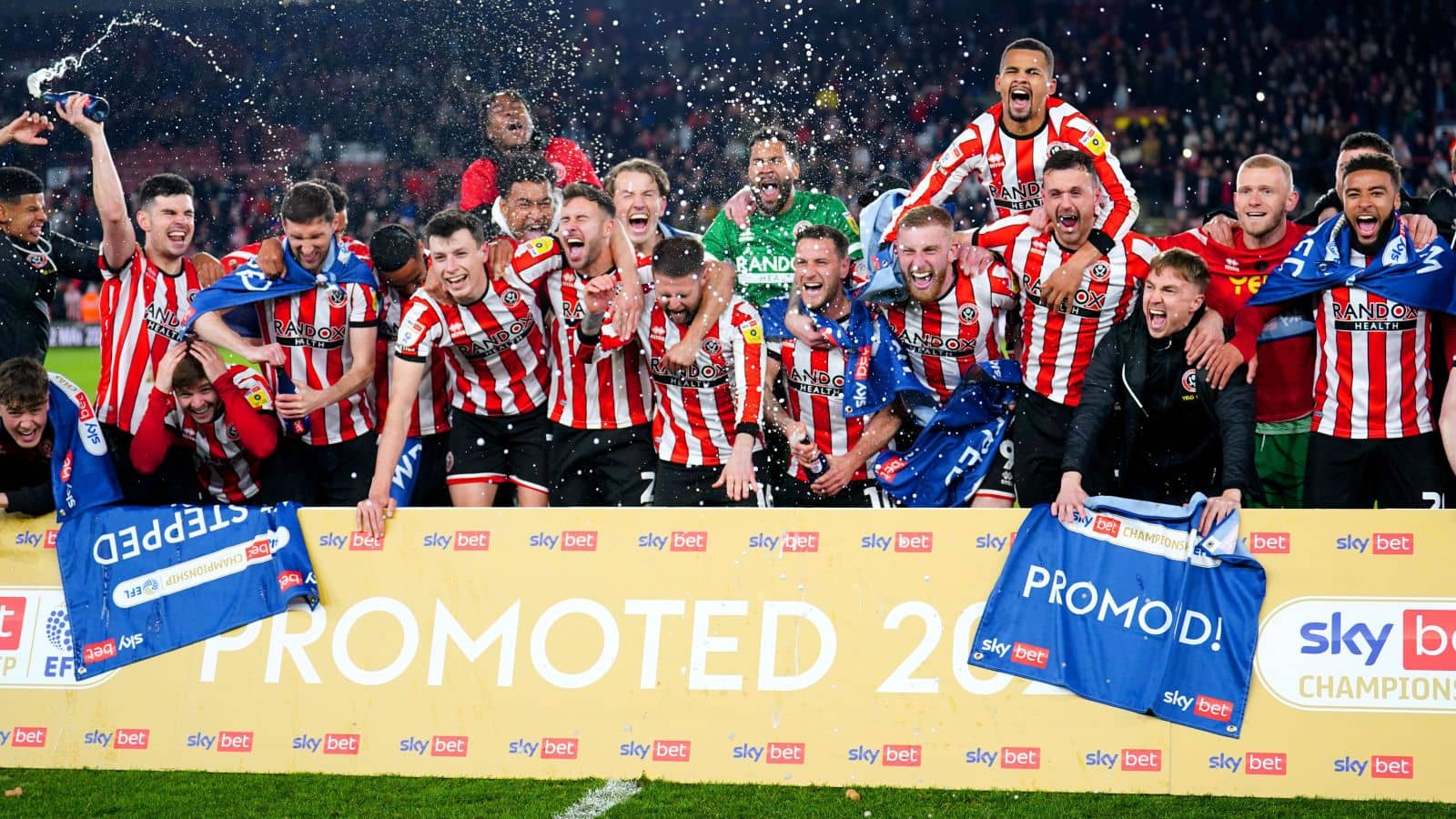 Sheffield United gain promotion to the Premier League