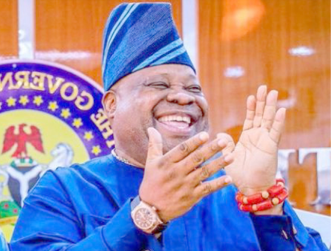 VIDEO: Gov Adeleke dances with Osun-born Super Falcon players