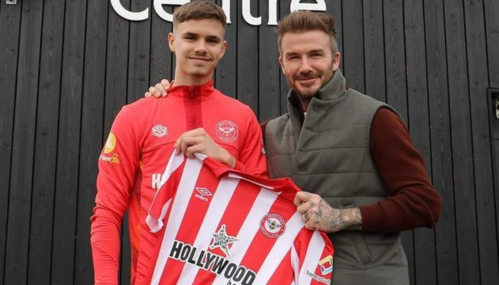 Beckham’s son Romeo joins Brentford