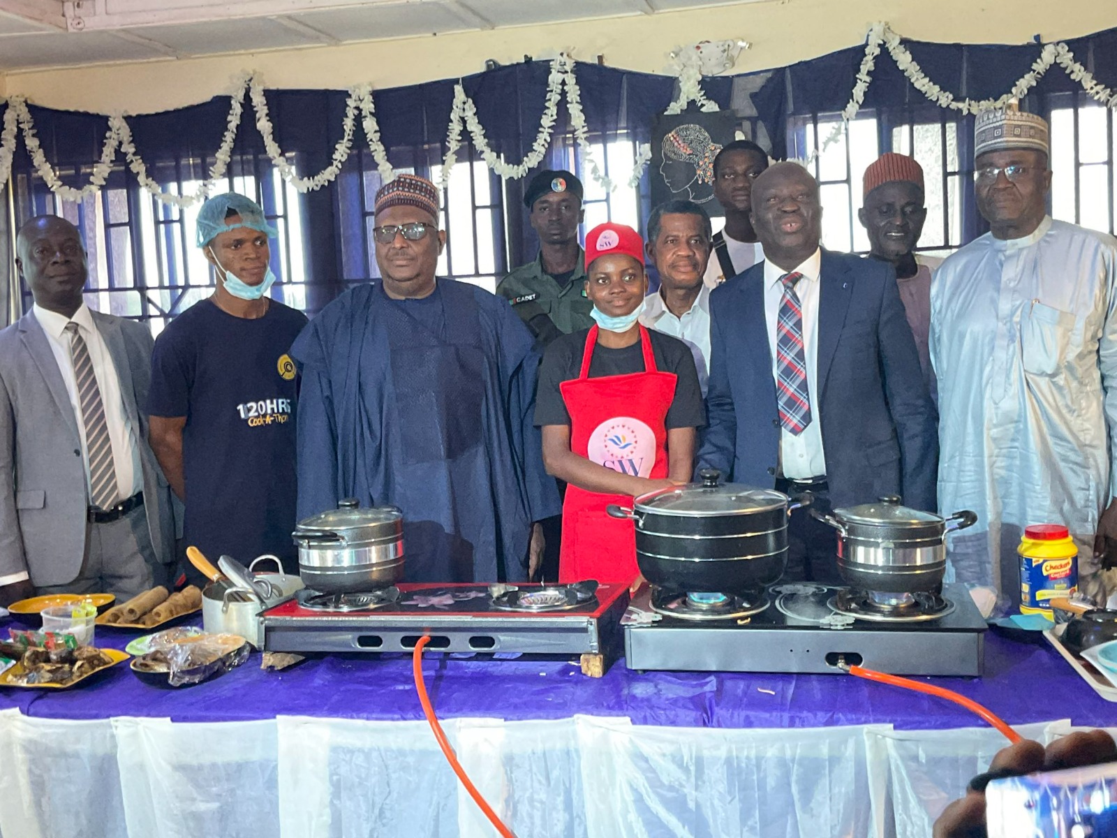 Marathon cooking: Chef Dammy overtakes Hilda, reaches 120 hours