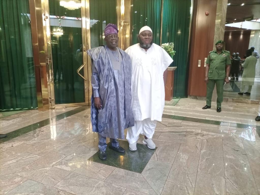 Tinubu hosts Asari Dokubo At Aso Rock