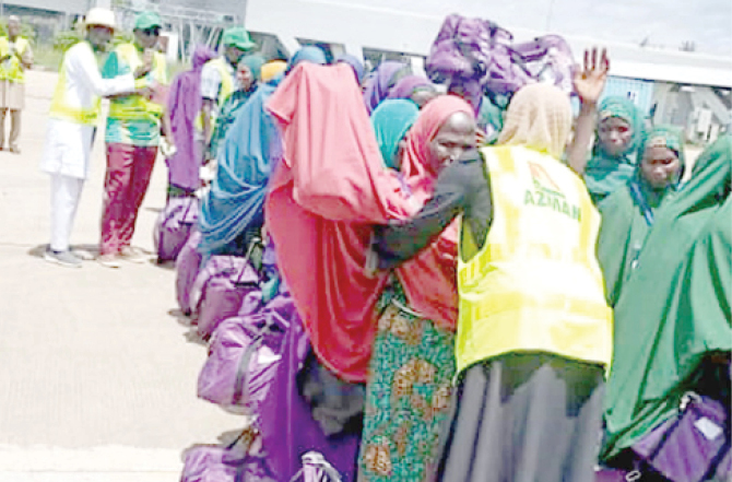 4 days to go: Over 15,000 Nigerian pilgrims yet to be airlifted