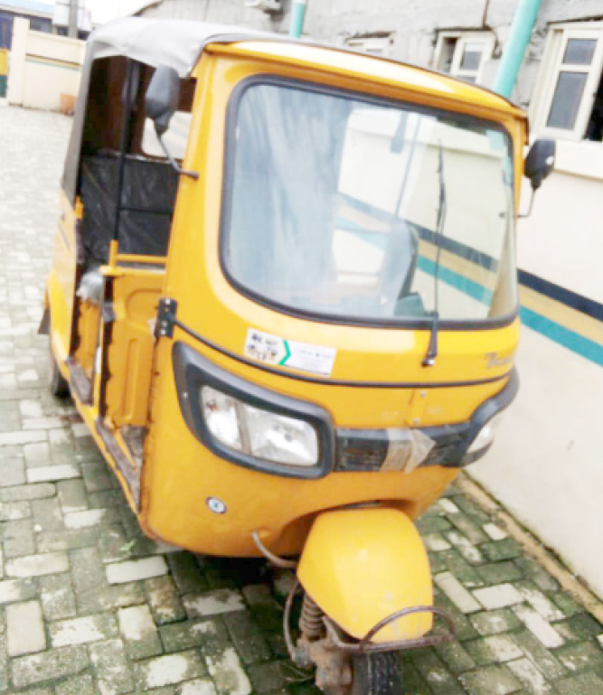 …Recover tricycle from robbery gang in Lagos