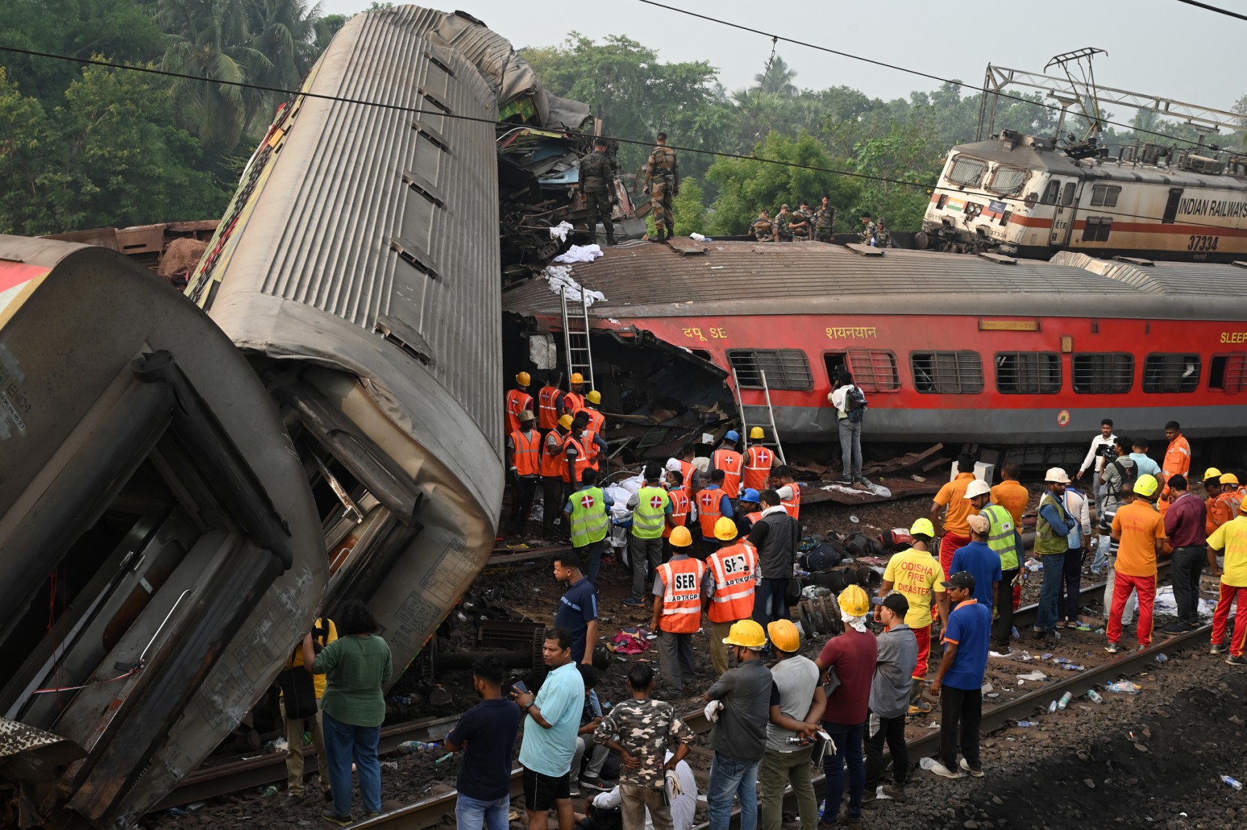 Tinubu condoles India over train crash 