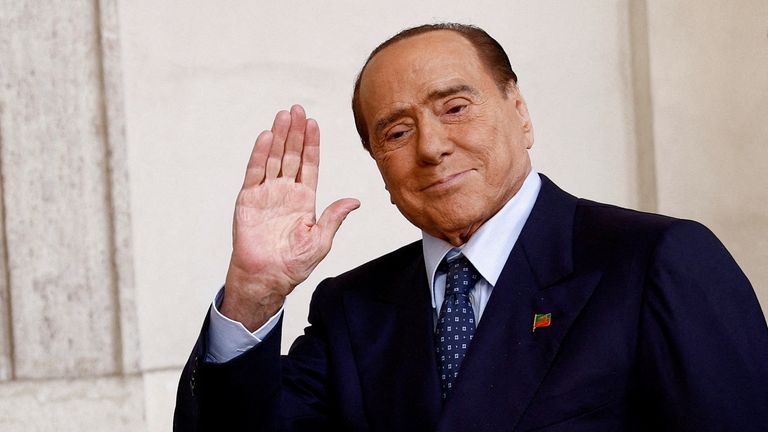 Ex-Italian prime minister Silvio Berlusconi dies at 86