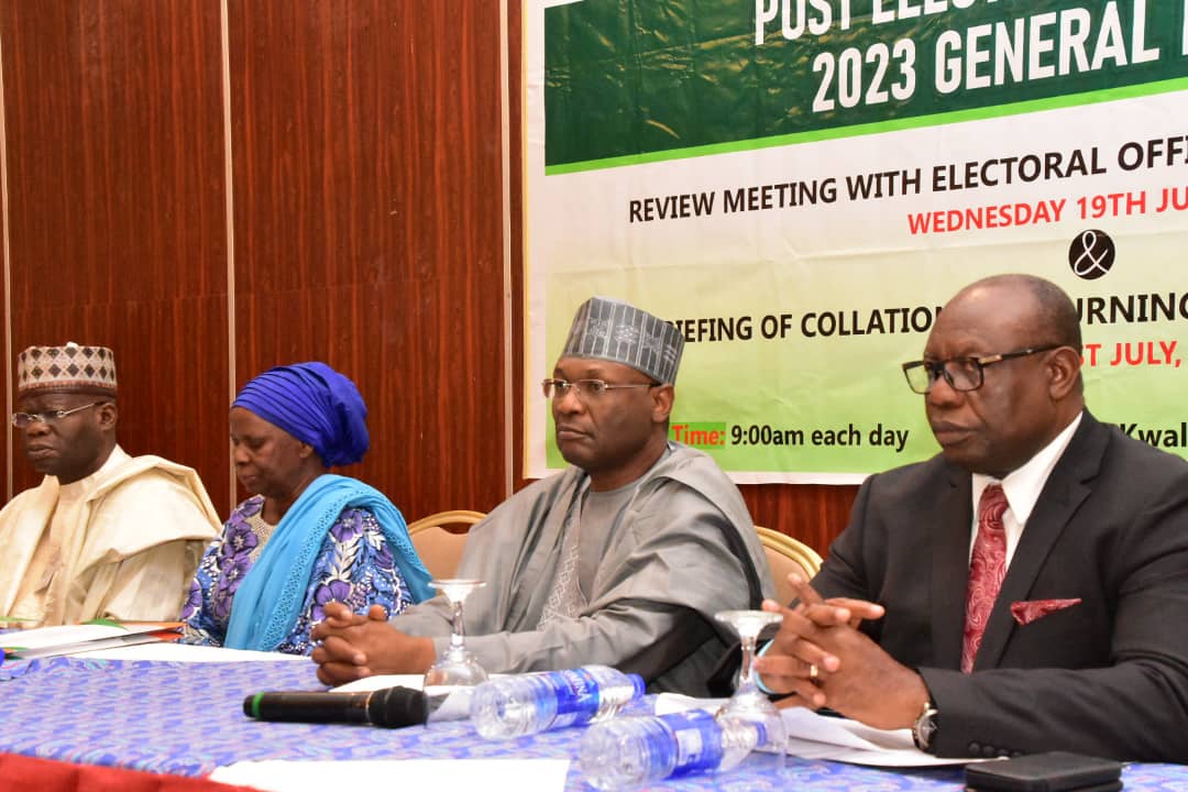 PHOTOS: INEC continues review of 2023 elections