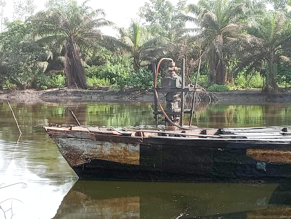 Oil theft: Navy uncovers saboutaged NNPC wellhead in Rivers