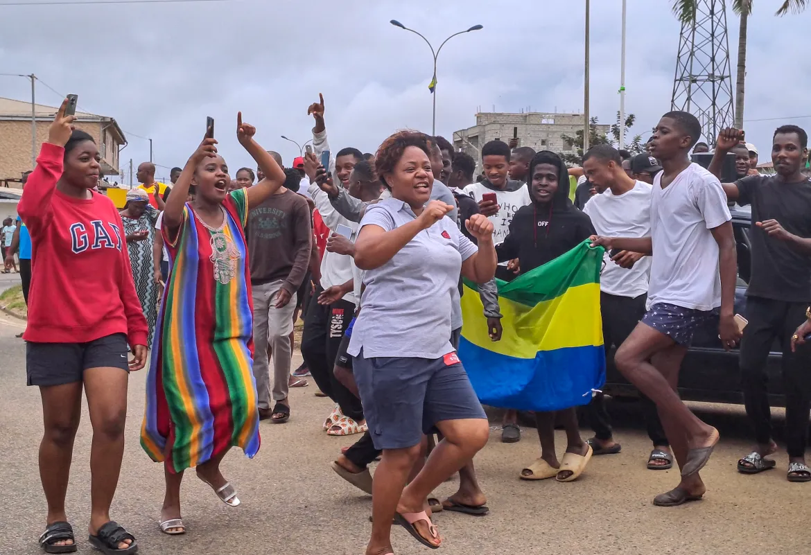 Gabonese Celebrate Downfall Of Bongo’s 53-Year Dynasty