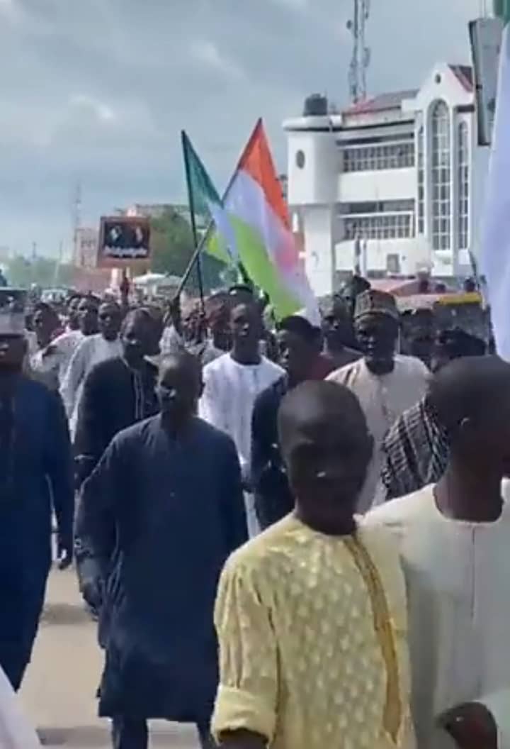 UPDATED: Protest hits Kano over planned military intervention in Niger