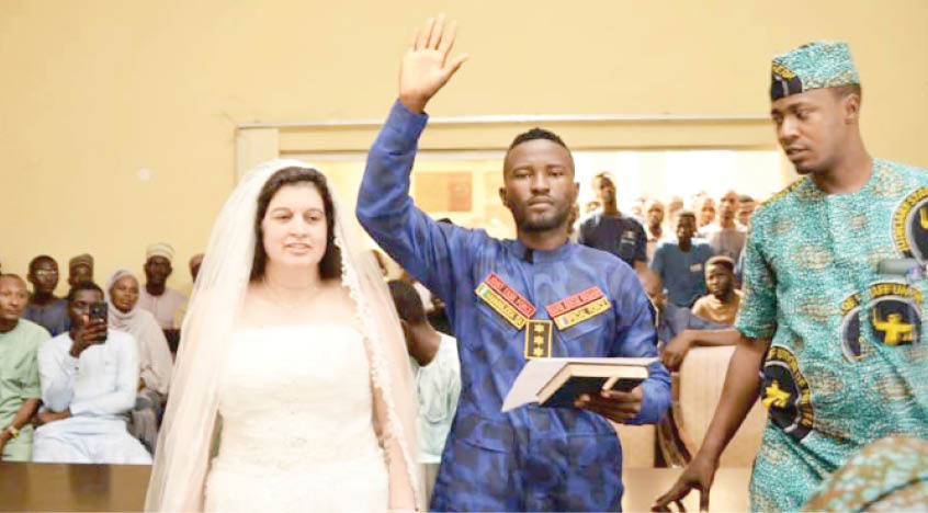 Love goes int’l: How I got married to Norwegian woman – Nigerian CJTF