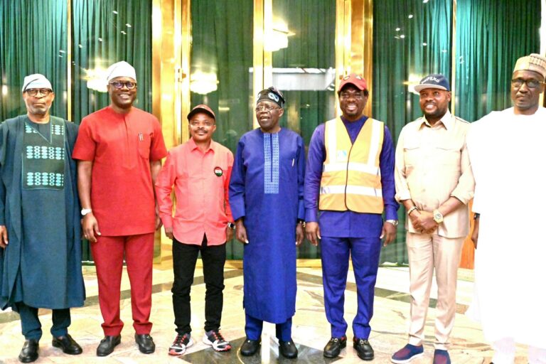 Tinubu meets Labour leaders in Aso Rock