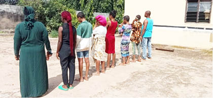 NSCDC bursts trafficking, prostitution syndicate in Kwara, rescues 6