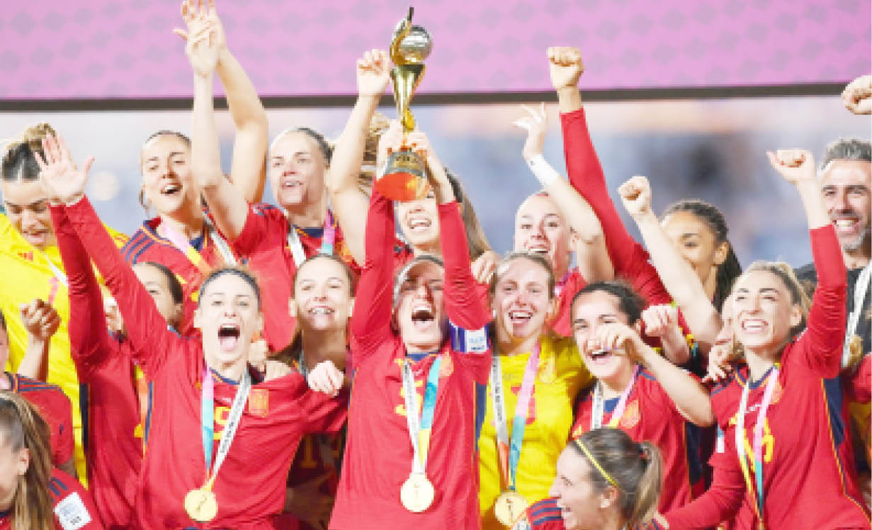 Spain tame England to win first Women’s World Cup