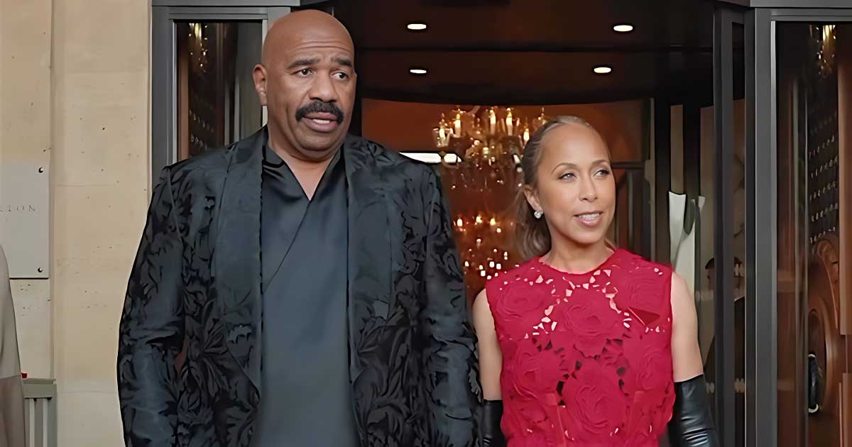 Steve Harvey speaks on rumour about wife’s infidelity