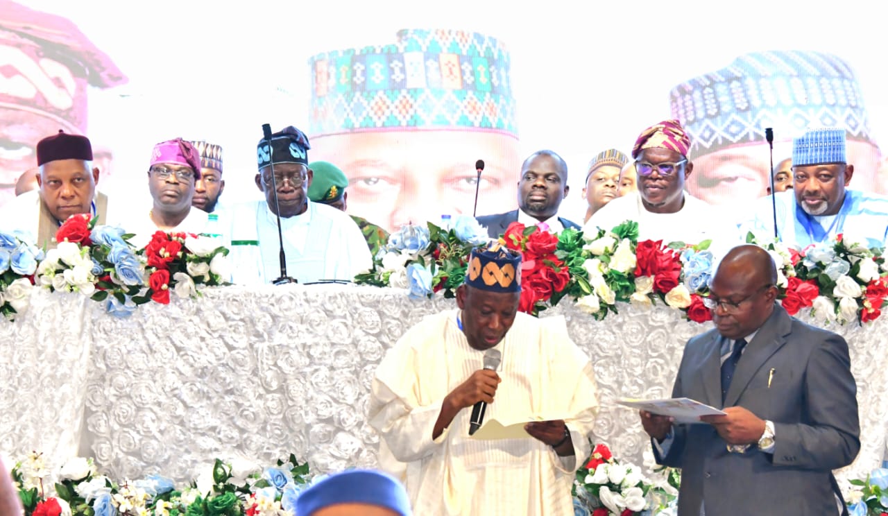 Ganduje Elected APC Chairman, Basiru Secretary