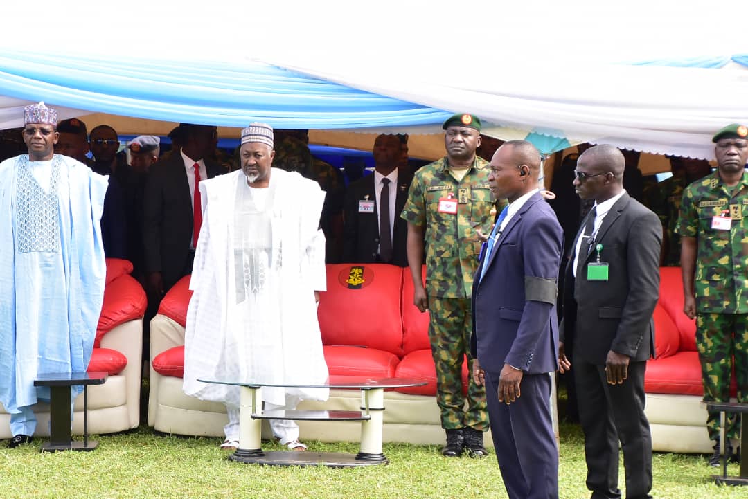 PHOTOS: Minister Of Defence, Service Chiefs Pay Last Respect To Military Personnel Killed In Niger