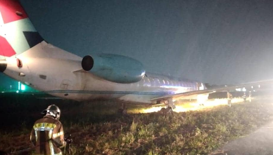 Panic as aircraft overshoots runway at Lagos Airport - Daily Trust