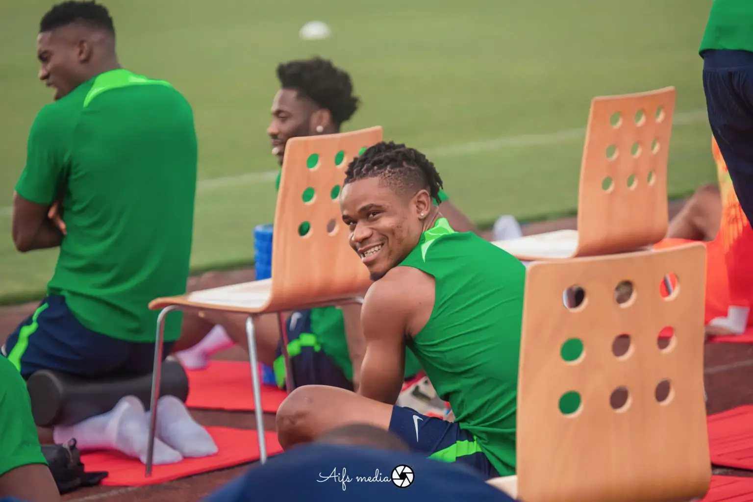 Super Eagles Coordinator, Pascal heaps praises on fleet-footed Orban