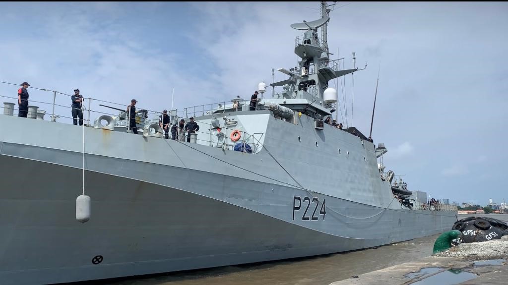 UK deploys warship to support maritime security in Nigeria 