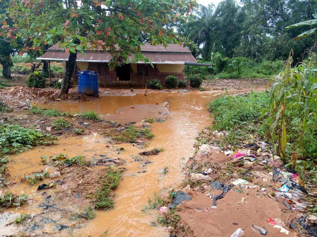 Protest as flood sacks students from campus in Anambra  