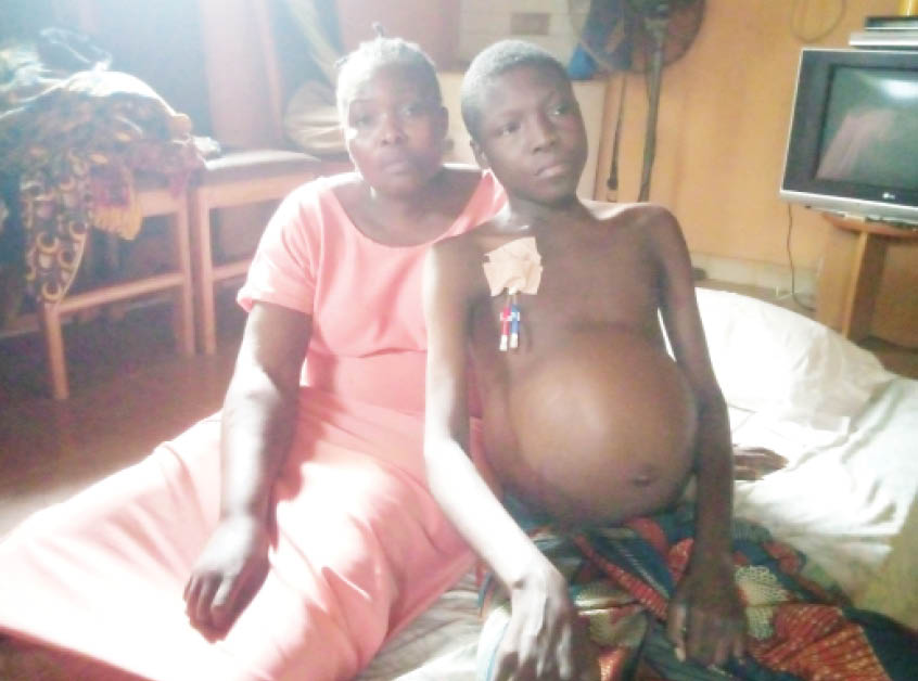 Woman cries for help as son battles kidney failure