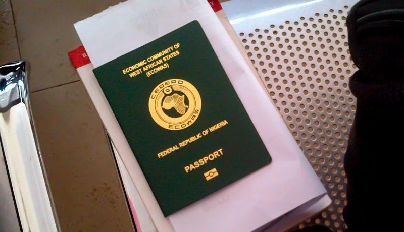 Like naira, the green passport is also on free fall