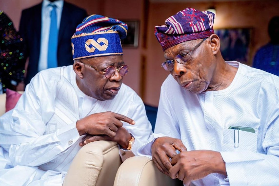Obasanjo: I’ve not seen Tinubu since he became President
