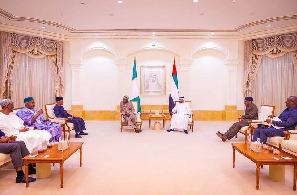 SPOTTED: UAE’s statement on meeting with Tinubu silent on visa ban lift